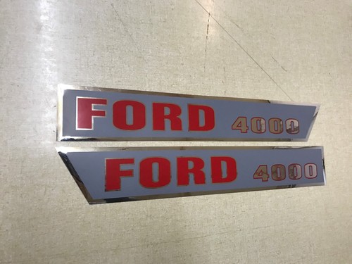 Decalcomanie cofano ford 4000 - decalcomanie,