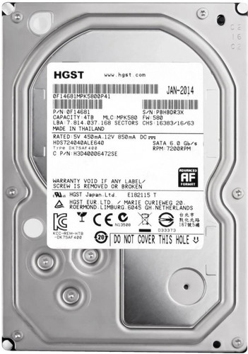 Hitachi deskstar 7k4000 tb - hitachi,